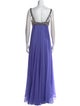 Jenny Packham Silk Long Dress
