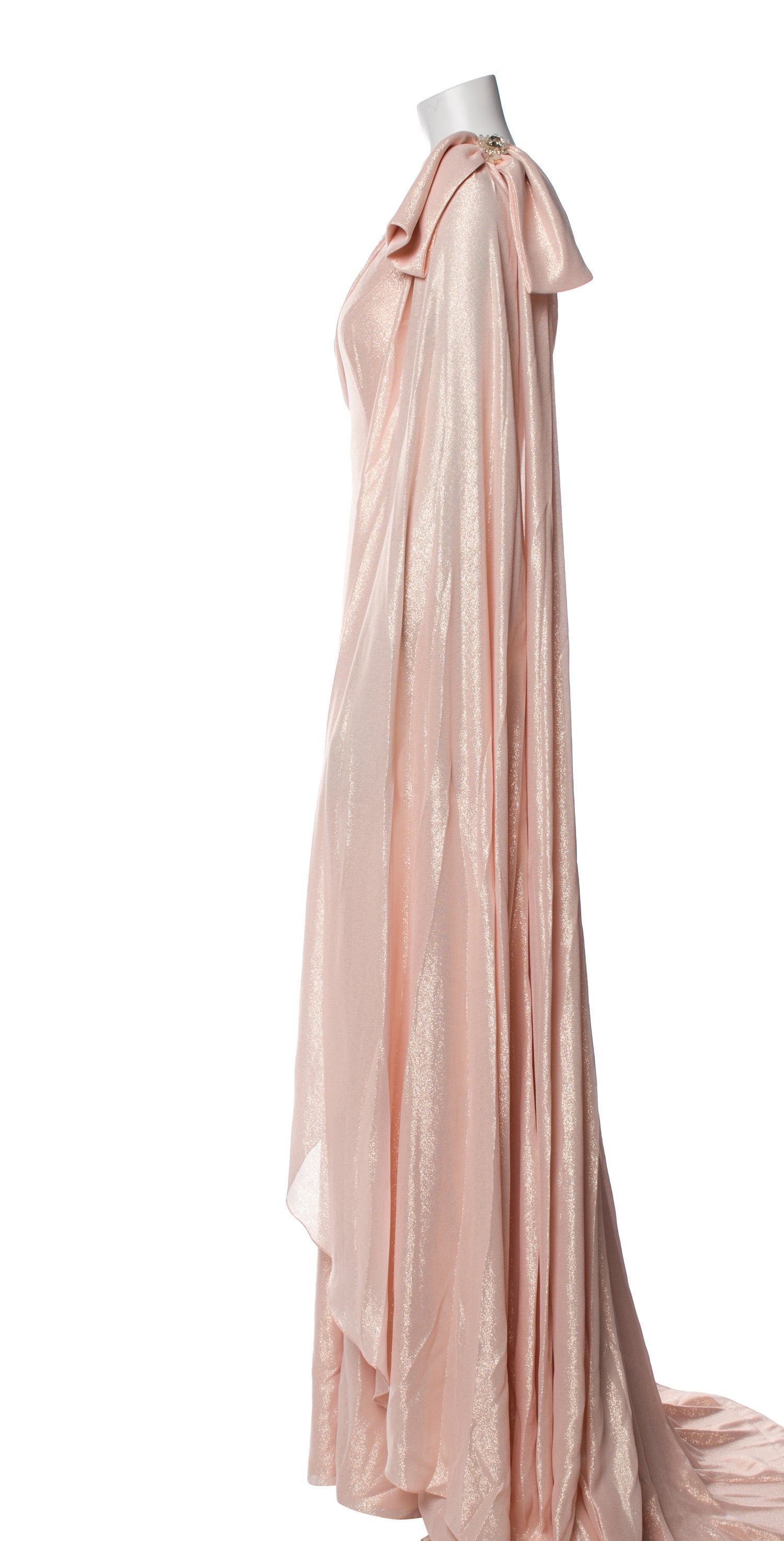 Jenny Packham One-Shoulder Long Dress w/ Tags