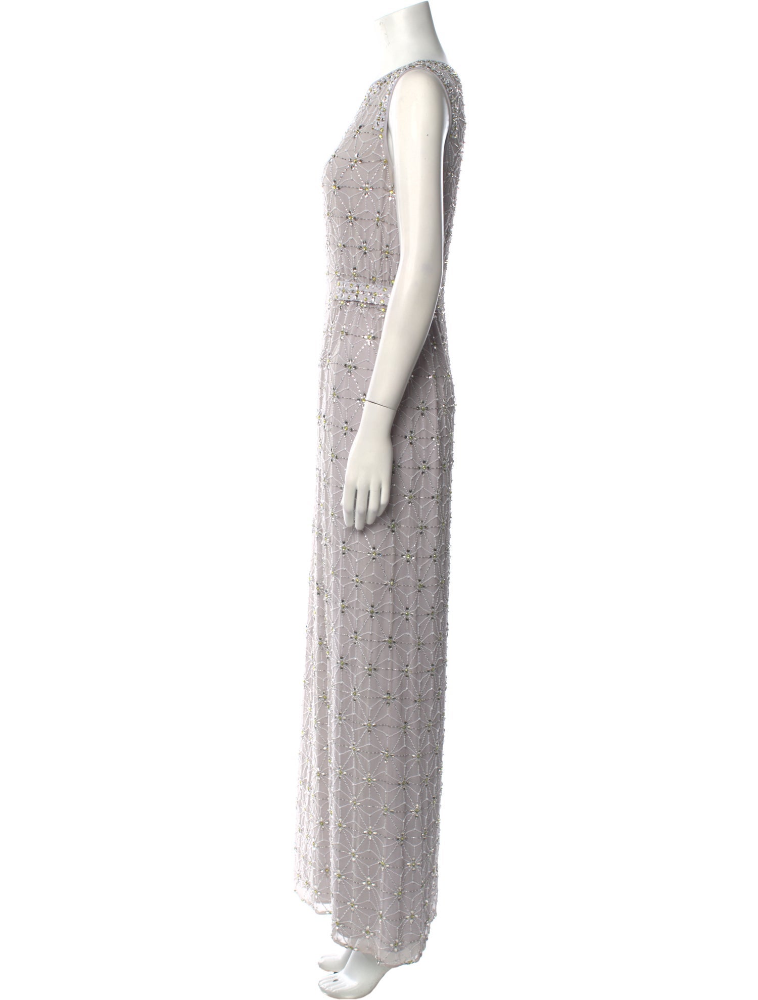Jenny Packham Silk Long Dress