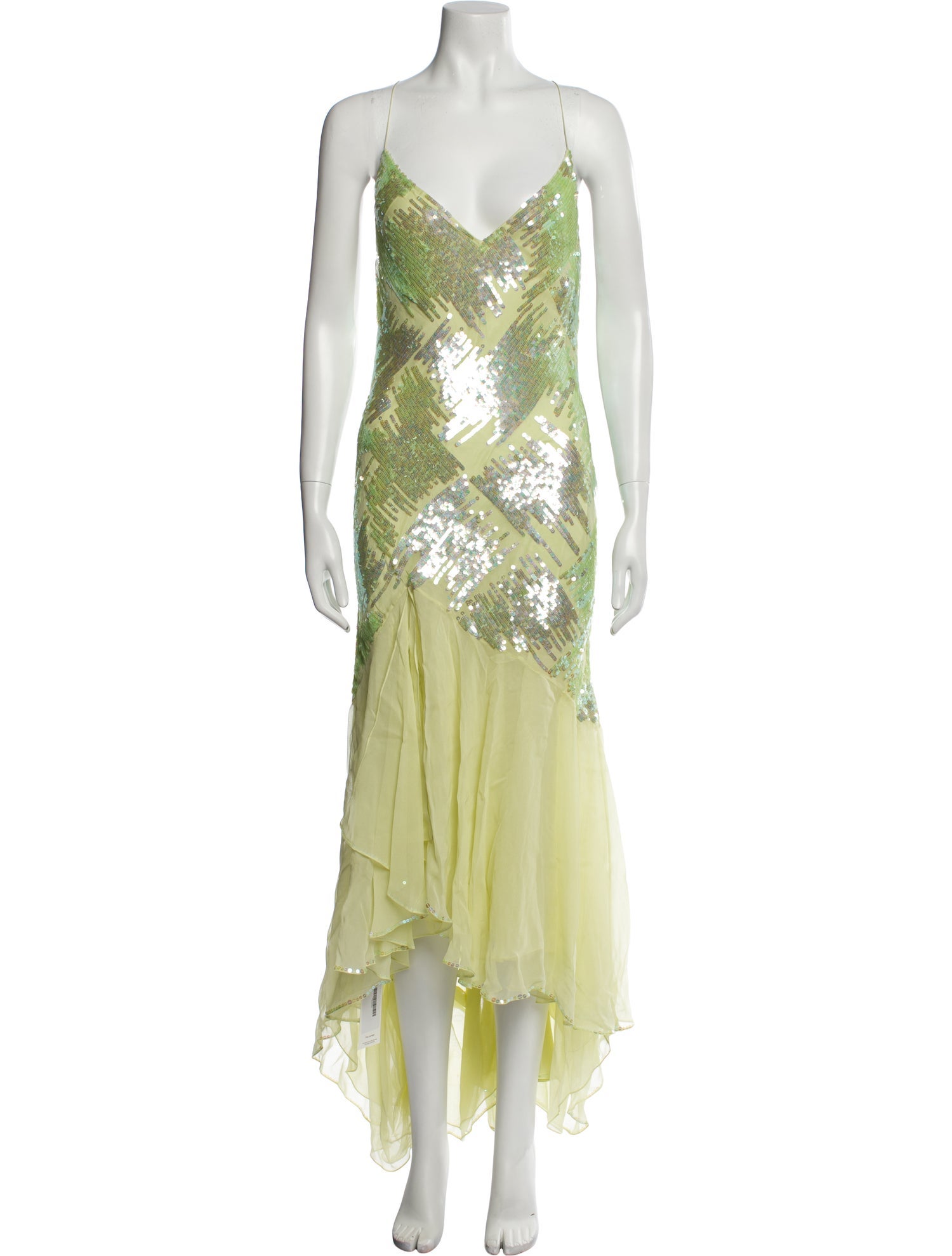 Jenny Packham Silk Long Dress