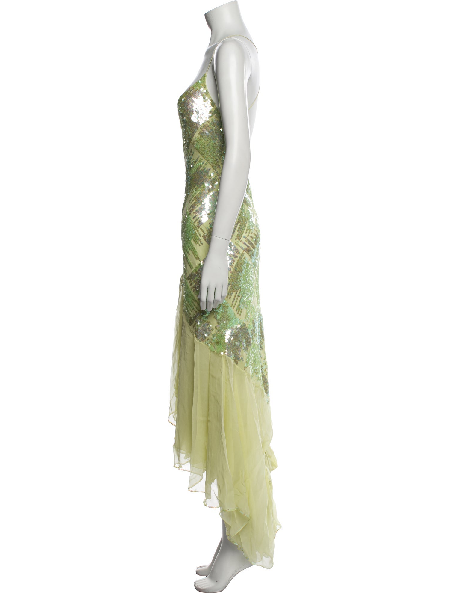 Jenny Packham Silk Long Dress