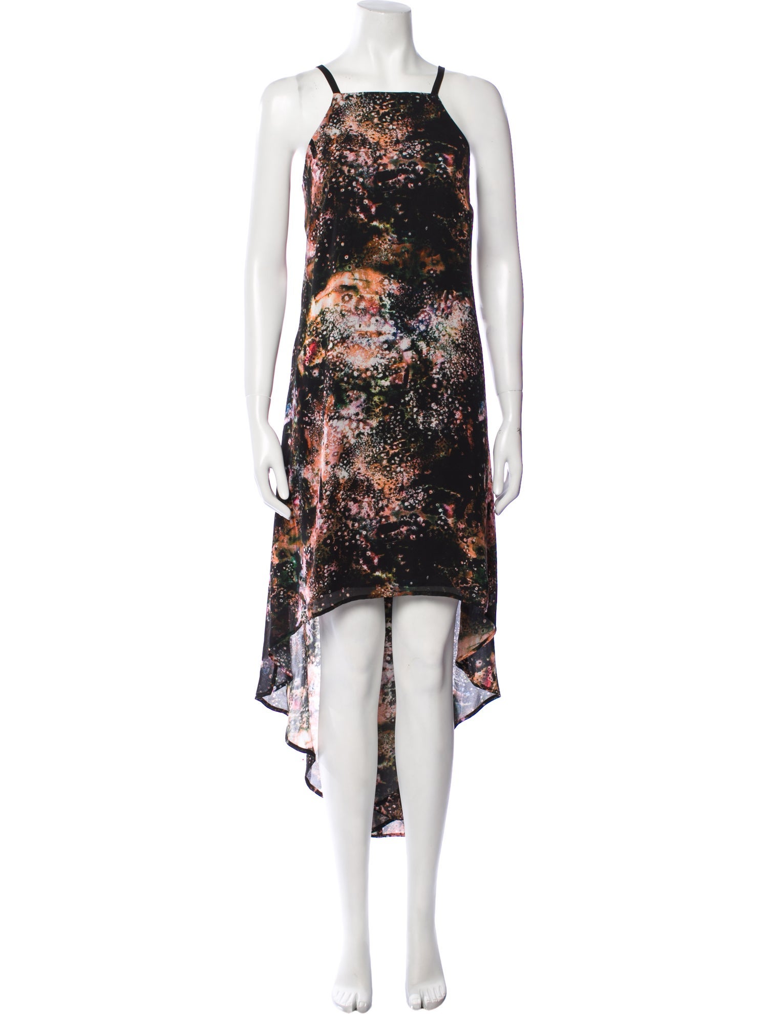 Nha Khanh Printed Midi Length Dress