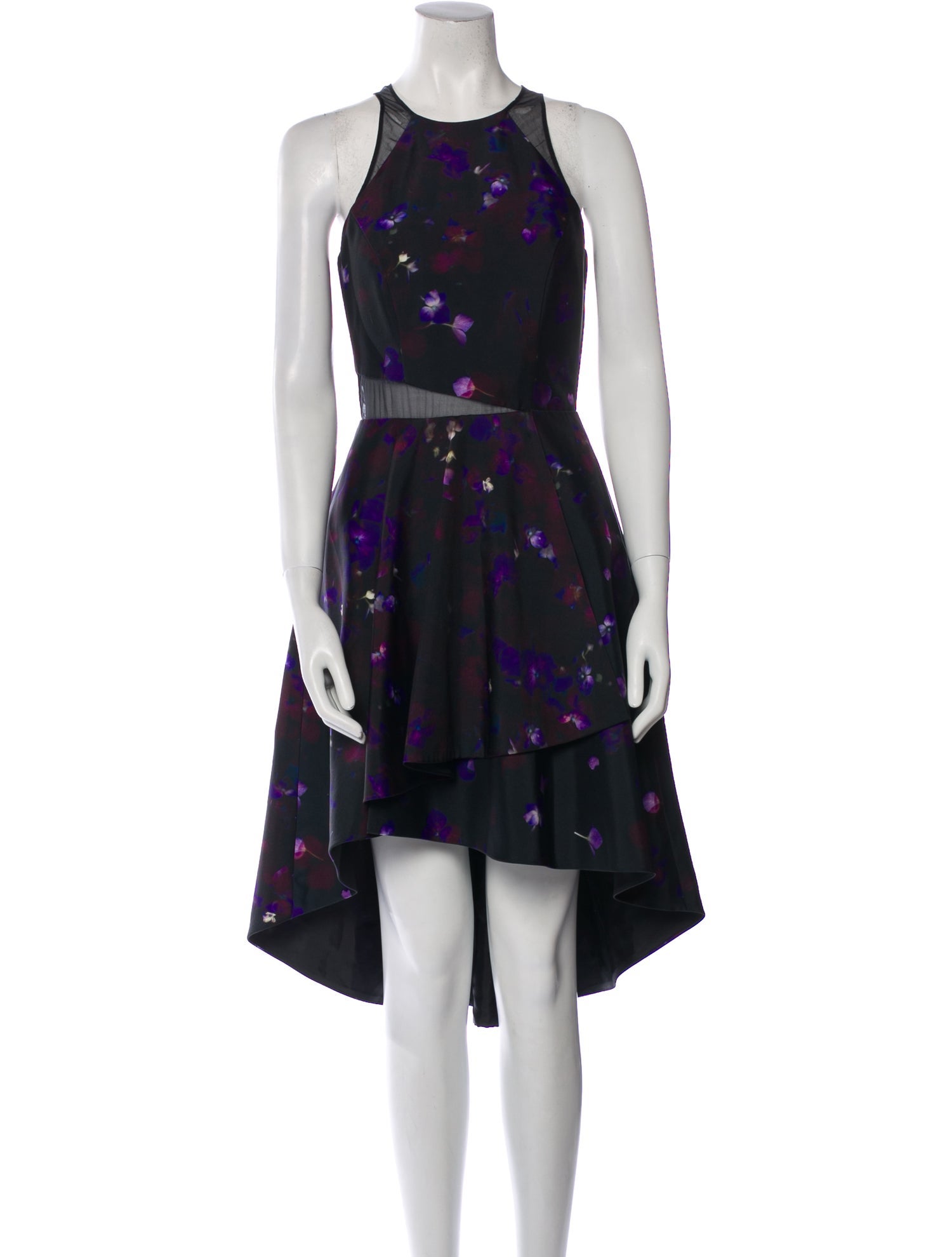 Nha Khanh Floral Print Mini Dress