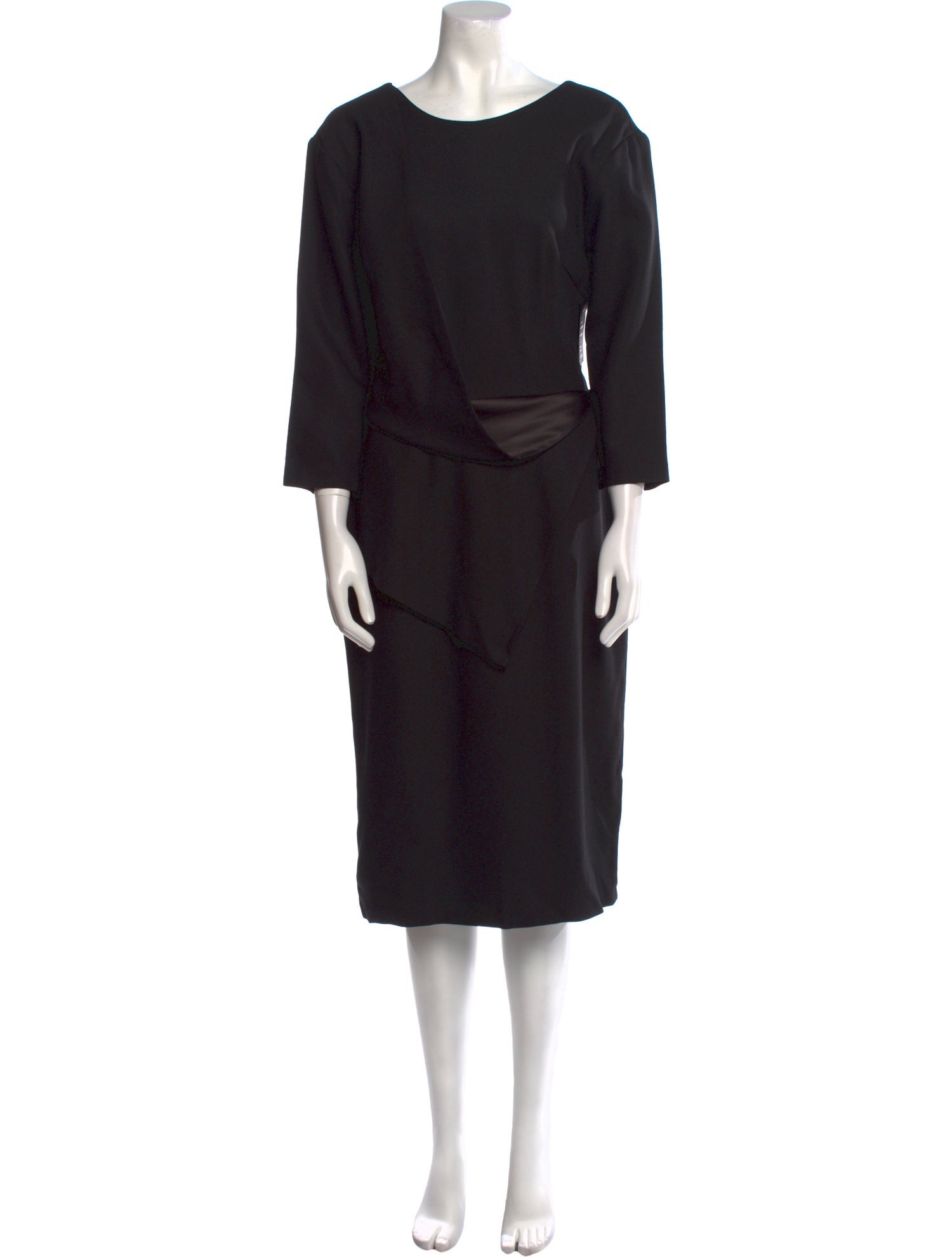 Nha Khanh Wool Midi Length Dress