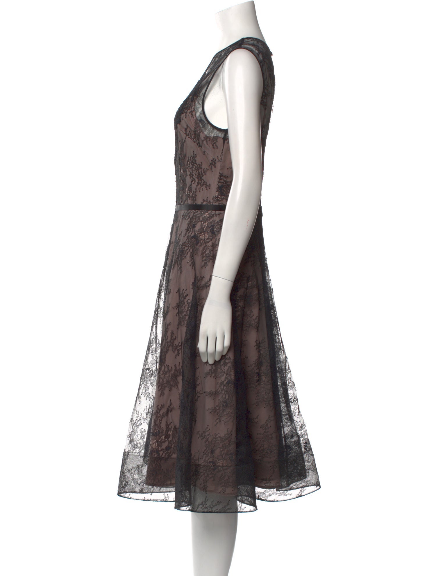 Nha Khanh Nylon Midi Length Dress