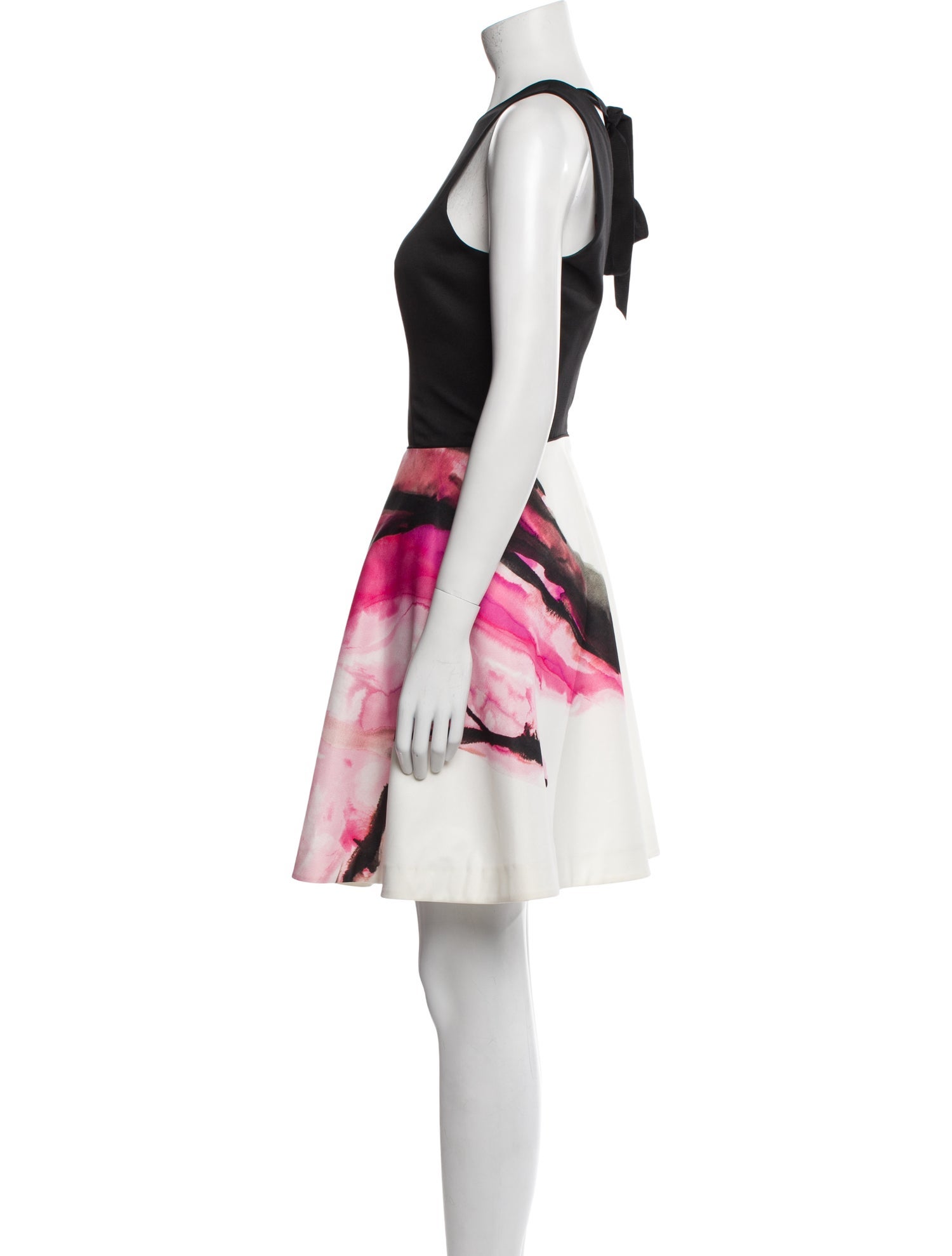 Nha Khanh Printed Mini Dress