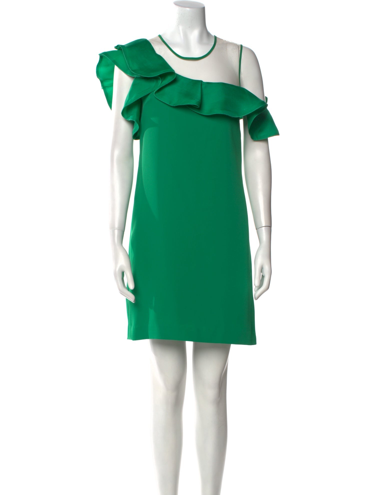 Nha Khanh Crew Neck Mini Dress