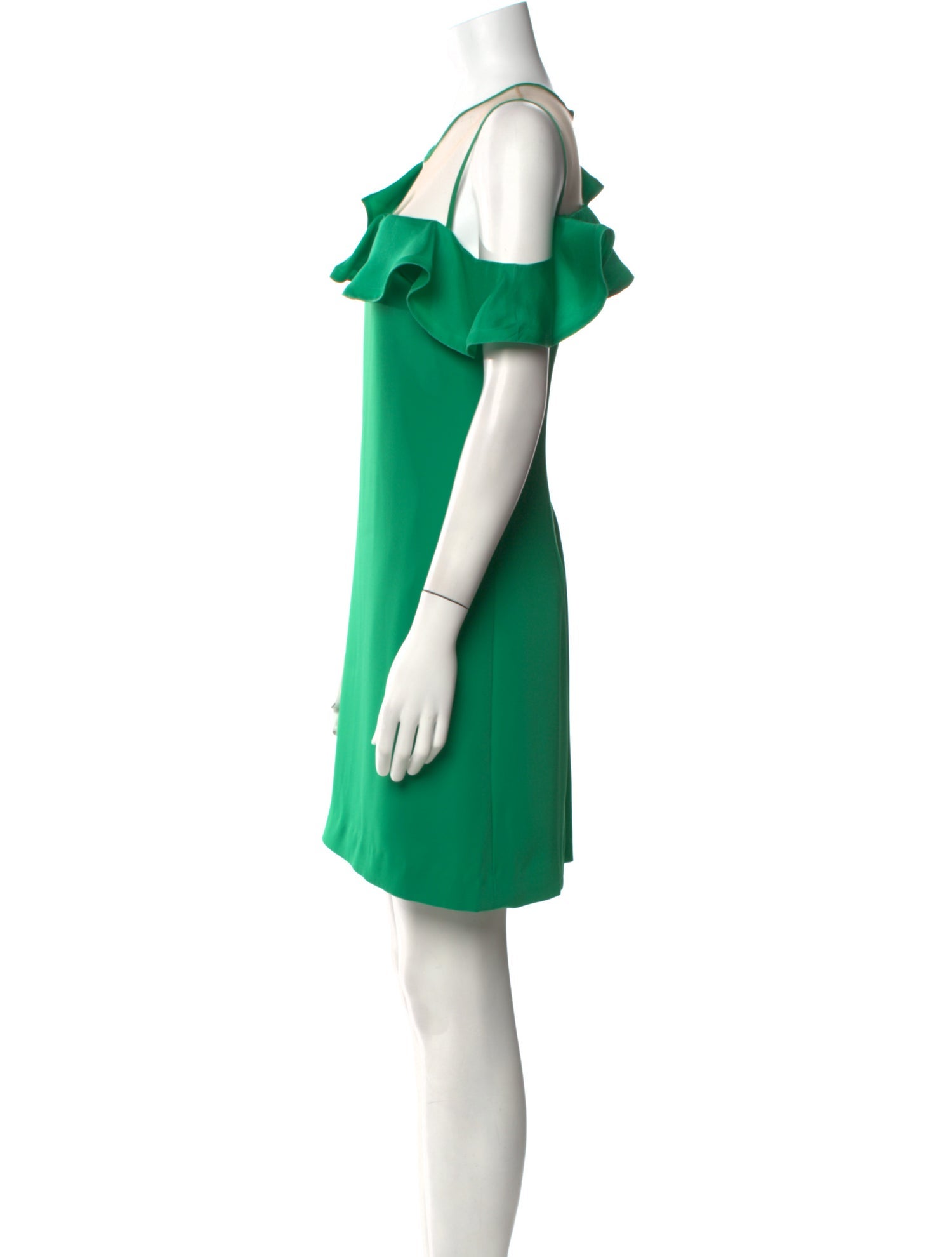 Nha Khanh Crew Neck Mini Dress