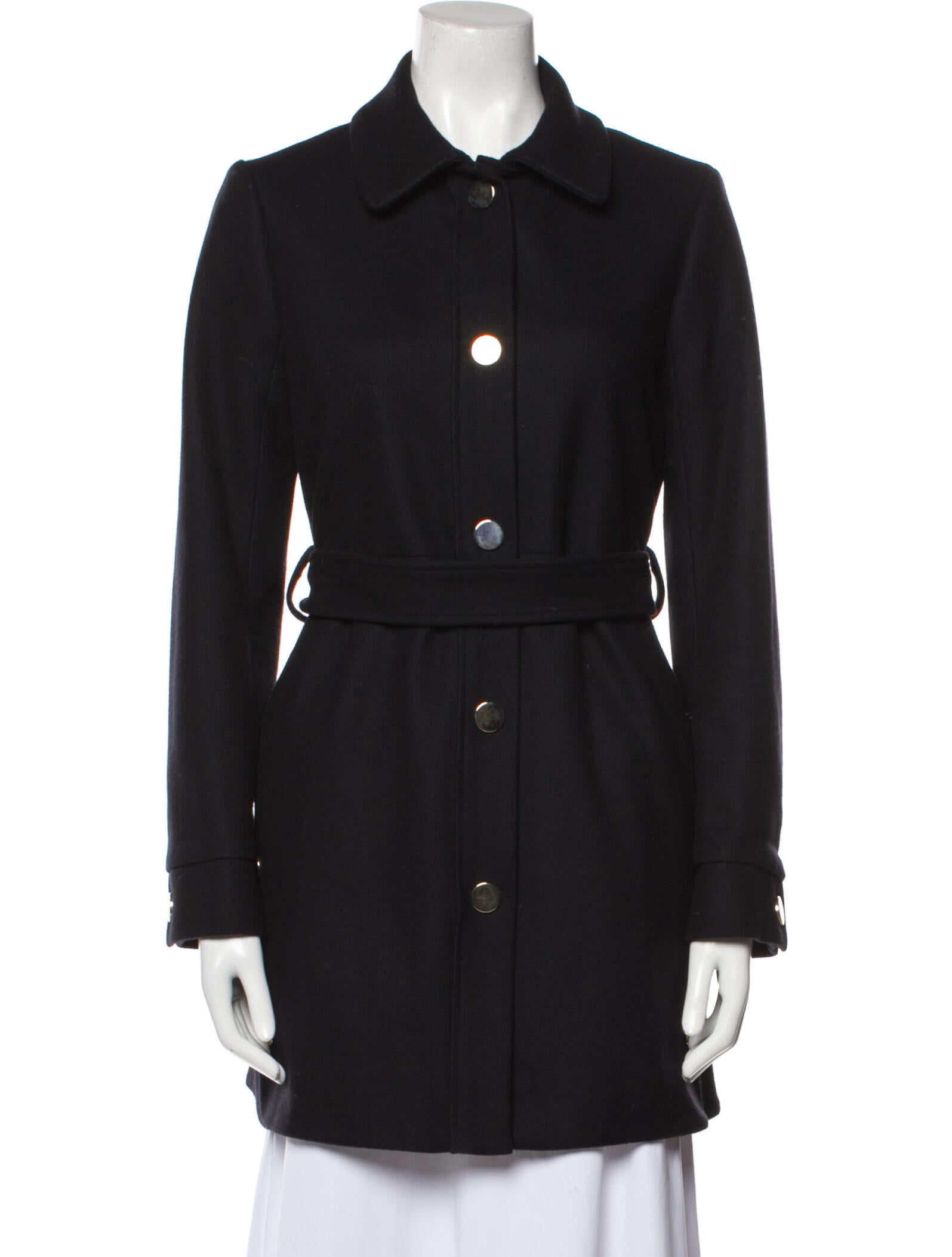 Gucci Trench Coat Black Coats, Clothing GUC1080125 The RealReal