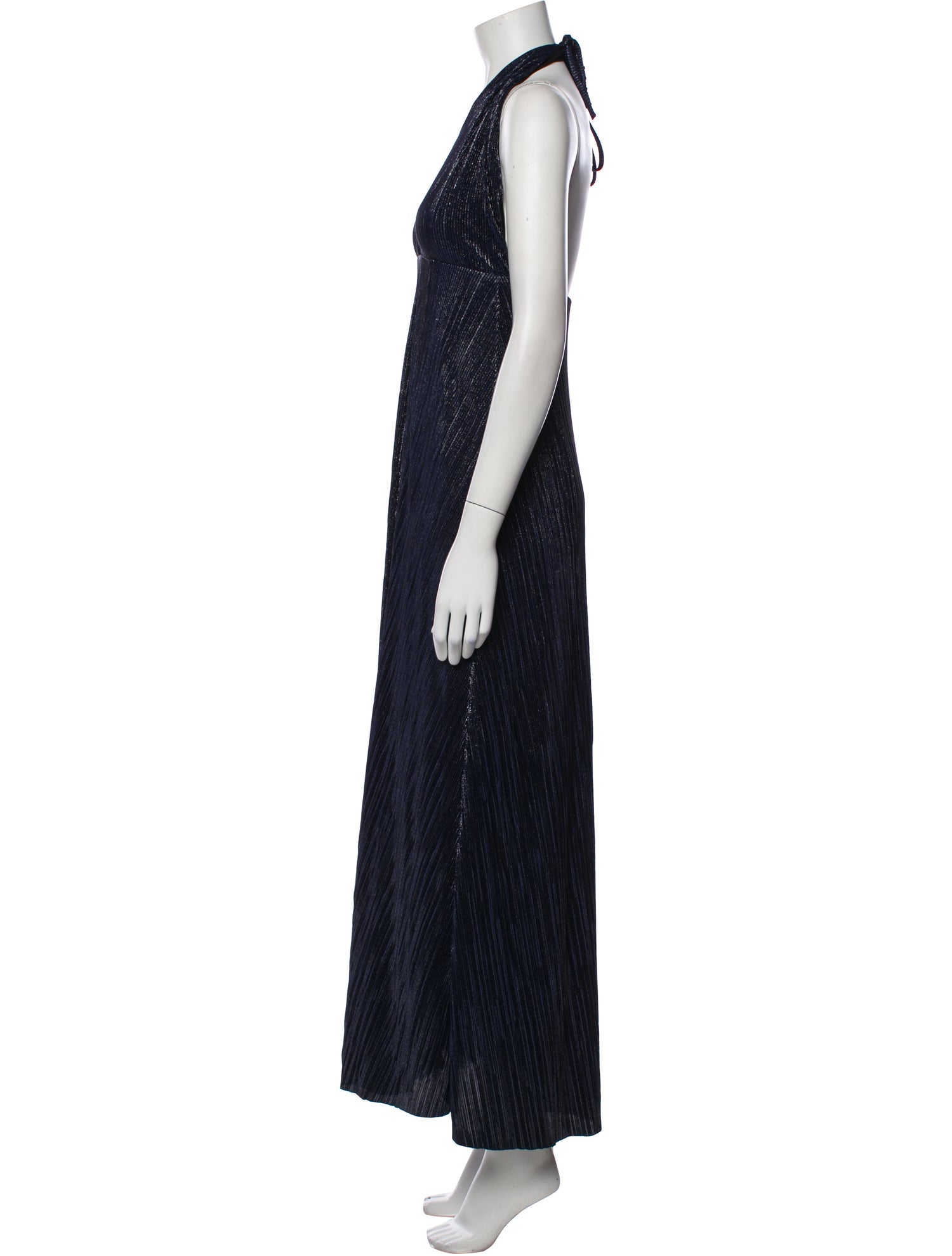 Maje Halterneck Long Dress
