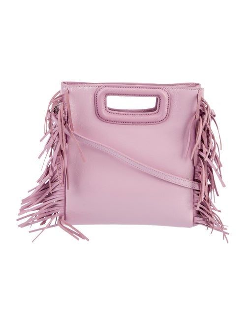 Maje Fringe Leather Handle Bag w/ Tags