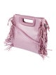 Maje Fringe Leather Handle Bag w/ Tags