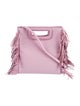 Maje Fringe Leather Handle Bag w/ Tags