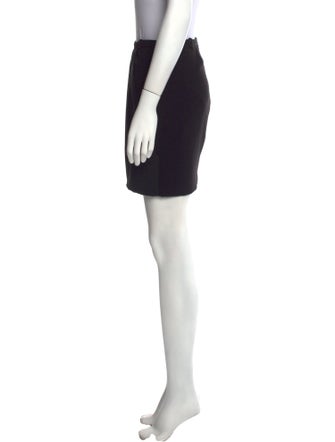 Maje Pleated Accents Mini Skirt