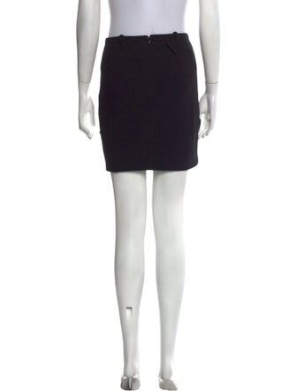 Maje Pleated Accents Mini Skirt