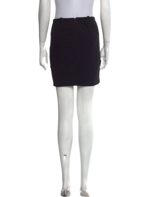 Maje Pleated Accents Mini Skirt