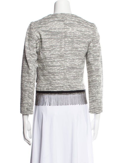 Maje Tweed Pattern Evening Jacket
