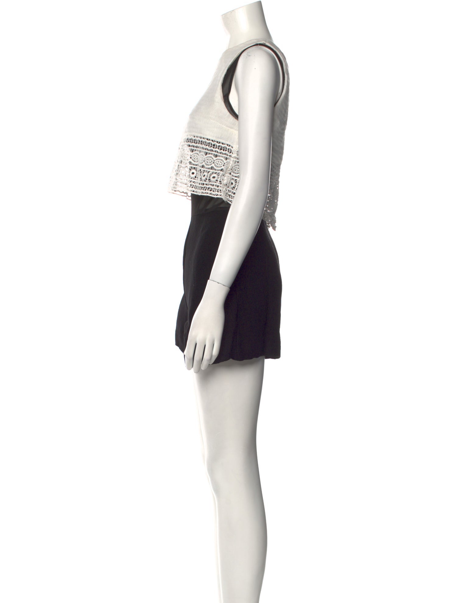 Maje Crew Neck Romper