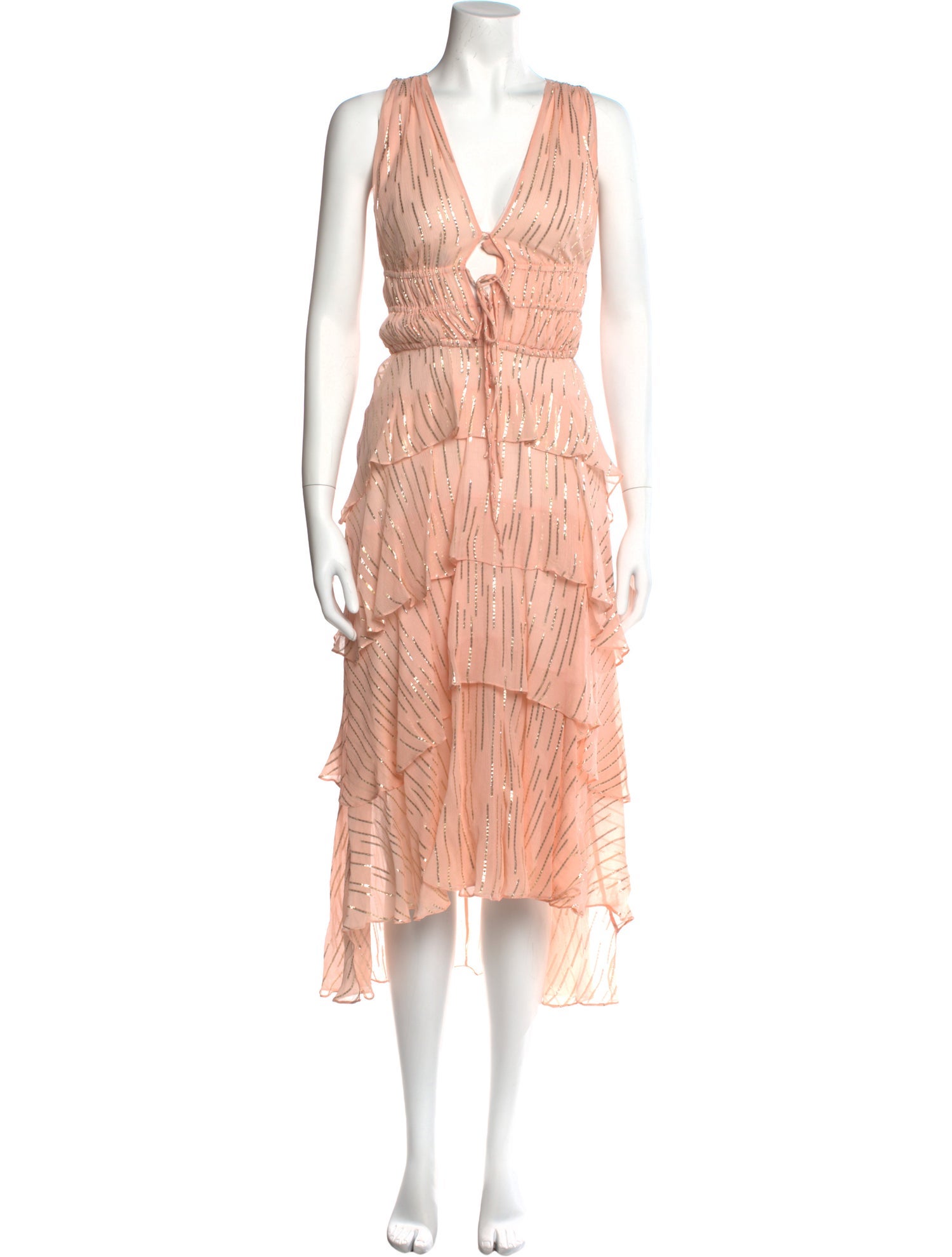 Maje Silk Long Dress w/ Tags