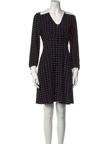 Maje Dresses Printed Mini Dress S