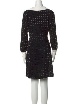 Maje Printed Mini Dress