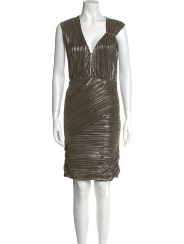 Maje Dresses V-Neck Mini Dress S