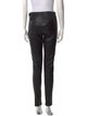 Maje Lamb Leather Skinny Leg Pants
