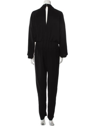 Maje V-Neck Jumpsuit