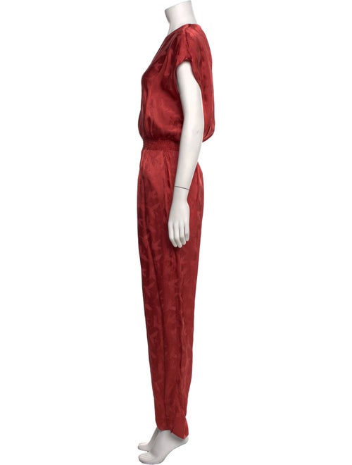 Maje V-Neck Jumpsuit