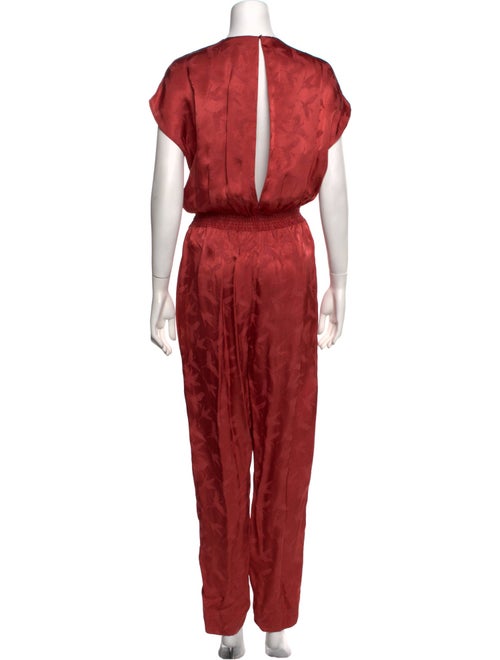 Maje V-Neck Jumpsuit