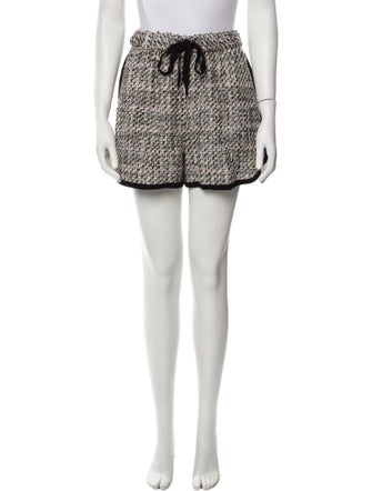 Maje Printed Mini Shorts