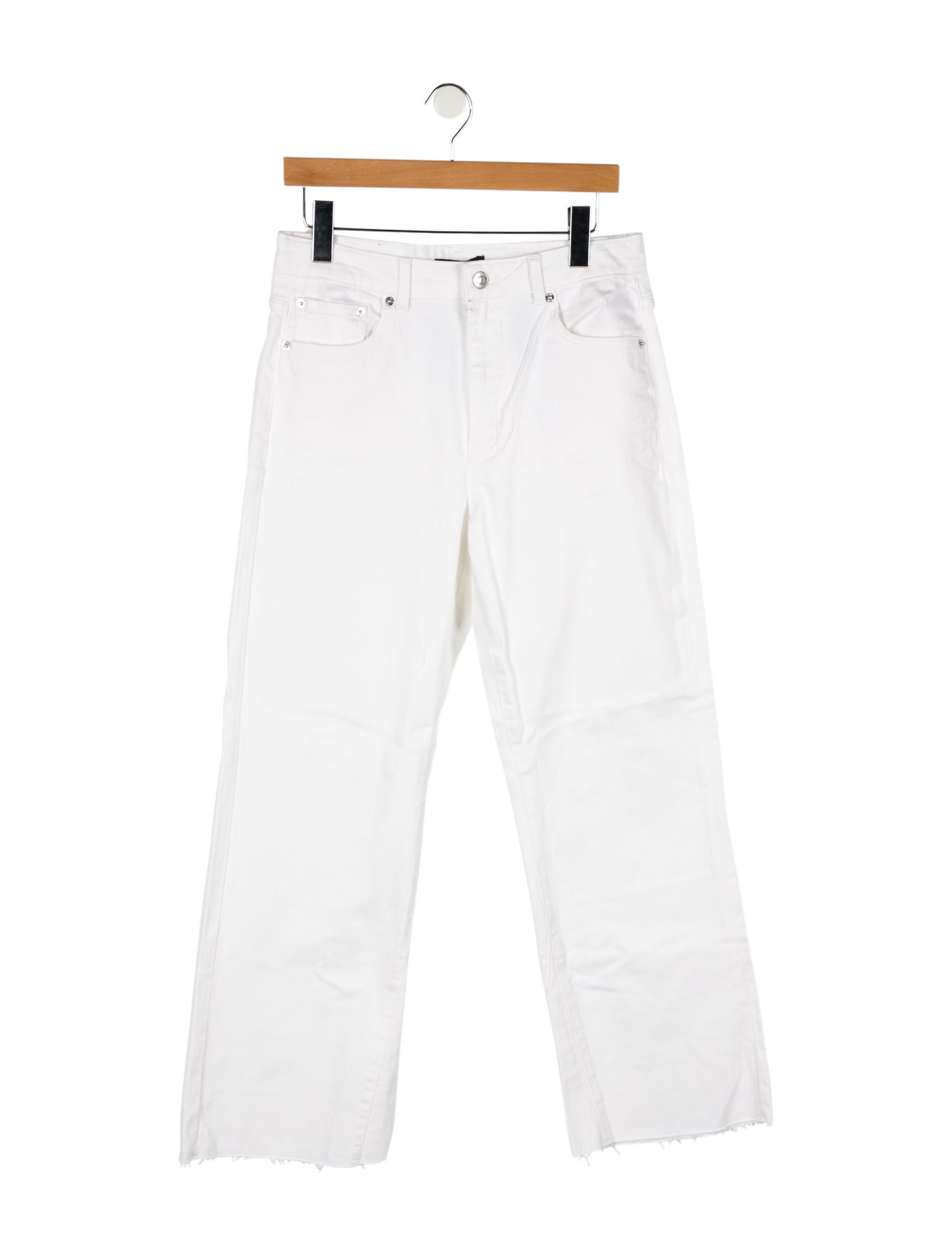 Maje High-Rise Wide Leg Jeans