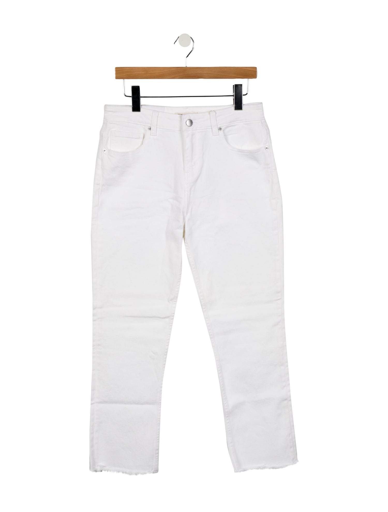 Maje High-Rise Straight Leg Jeans