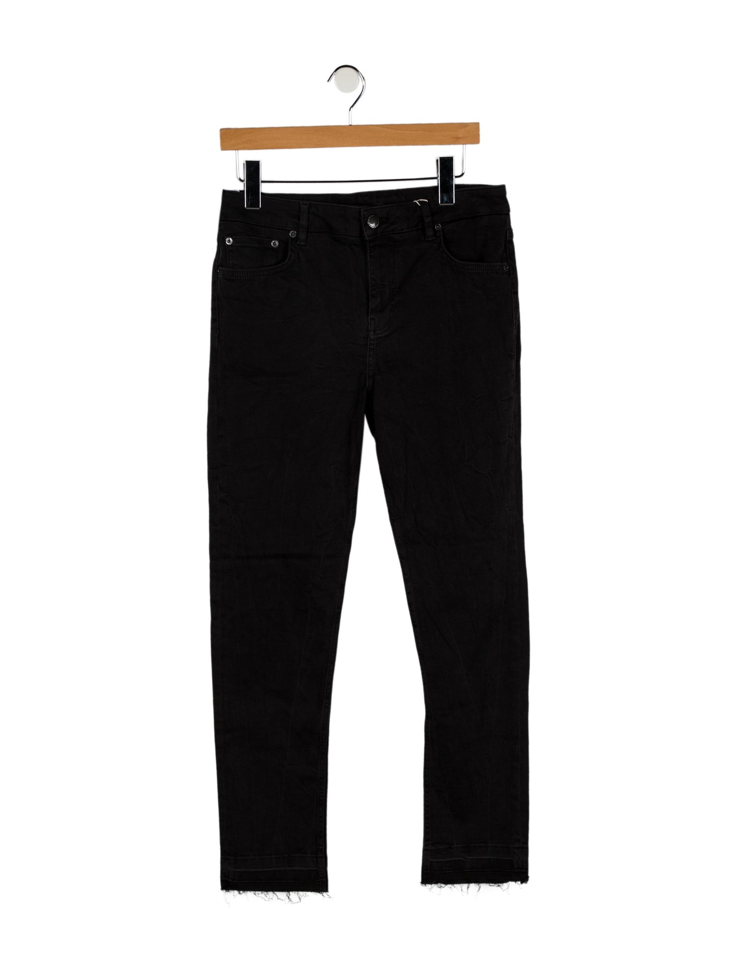 Maje Mid-Rise Straight Leg Jeans
