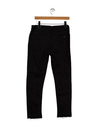 Maje Mid-Rise Straight Leg Jeans