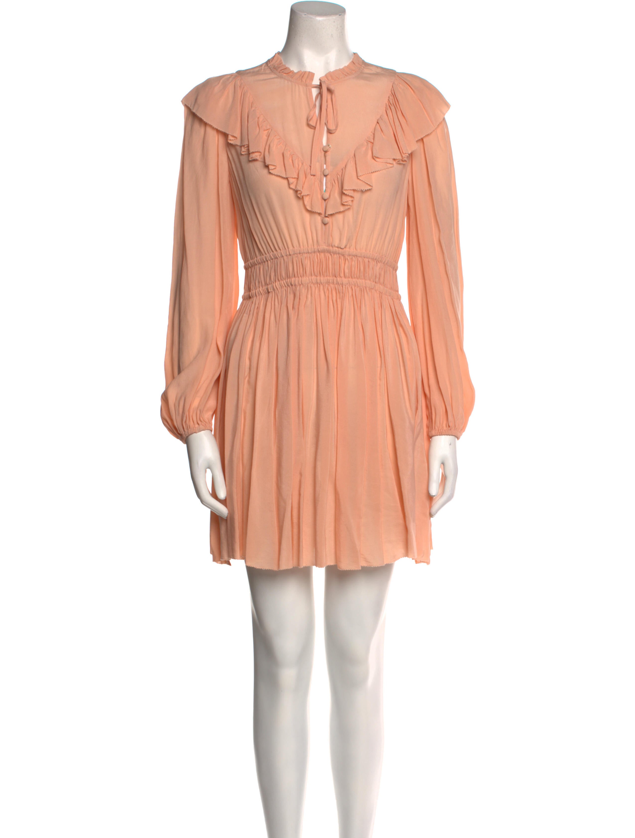 Maje Crew Neck Mini Dress