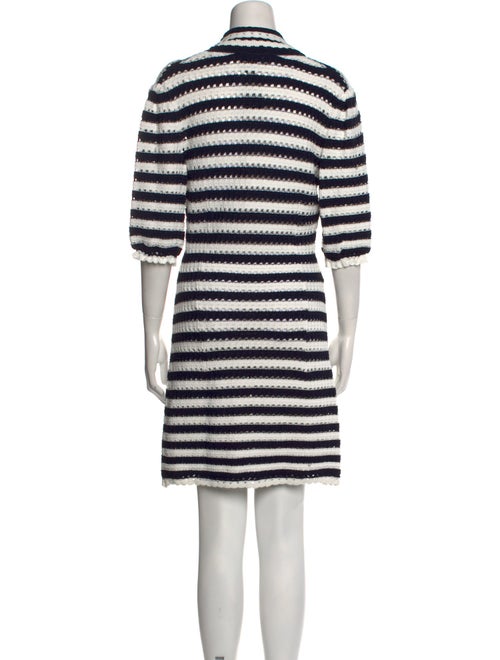 Maje Striped Mini Dress