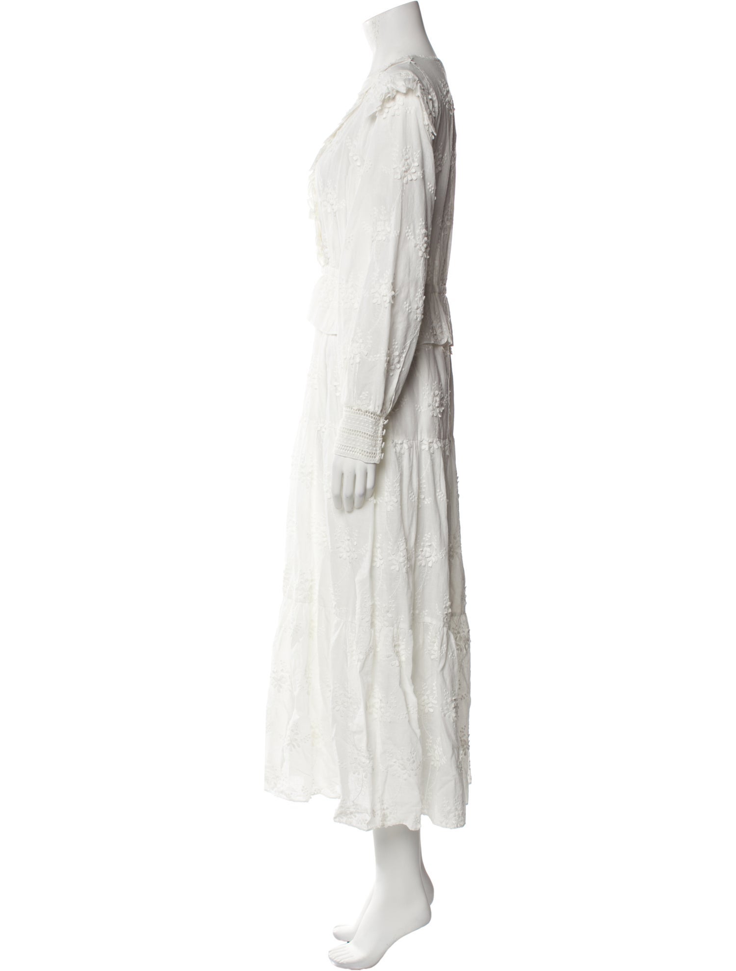 Maje V-Neck Long Dress w/ Tags