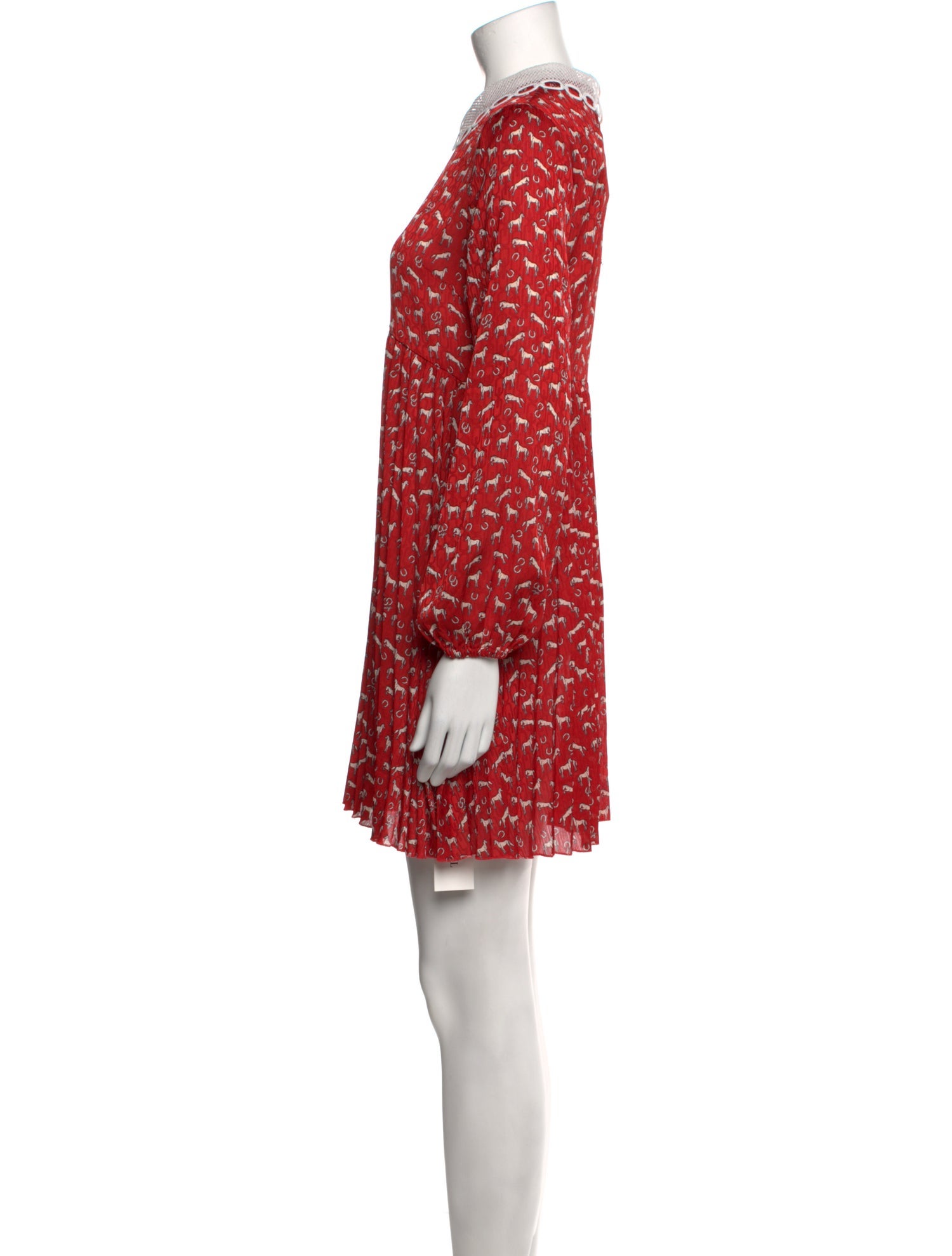 Maje Printed Mini Dress w/ Tags