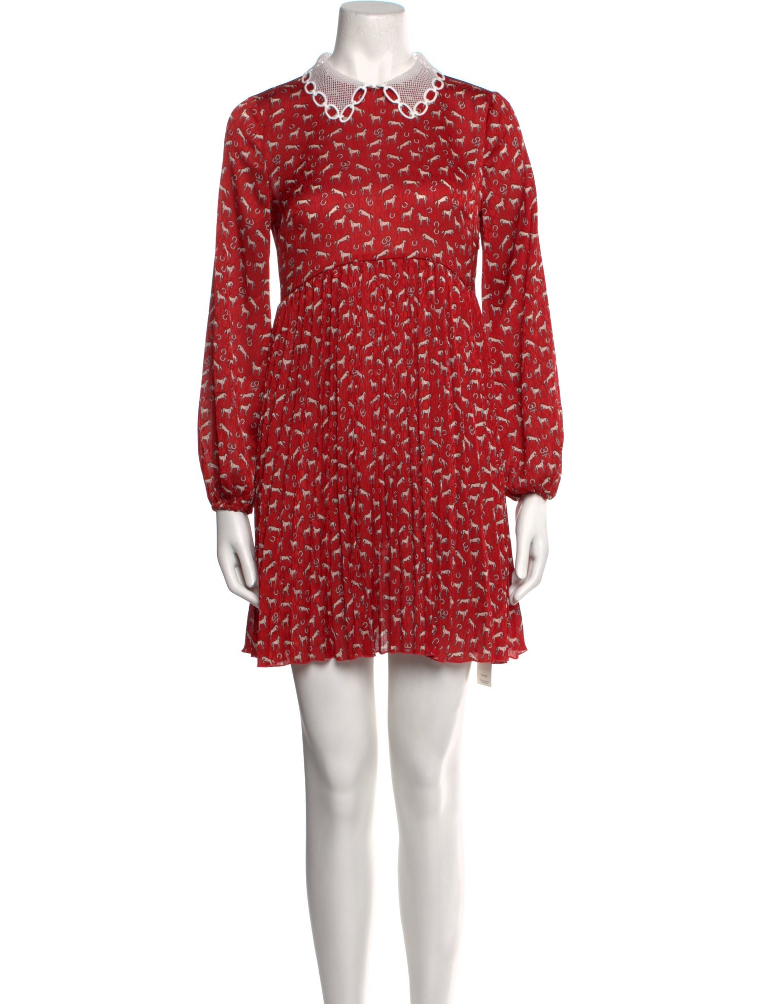 Maje Printed Mini Dress w/ Tags