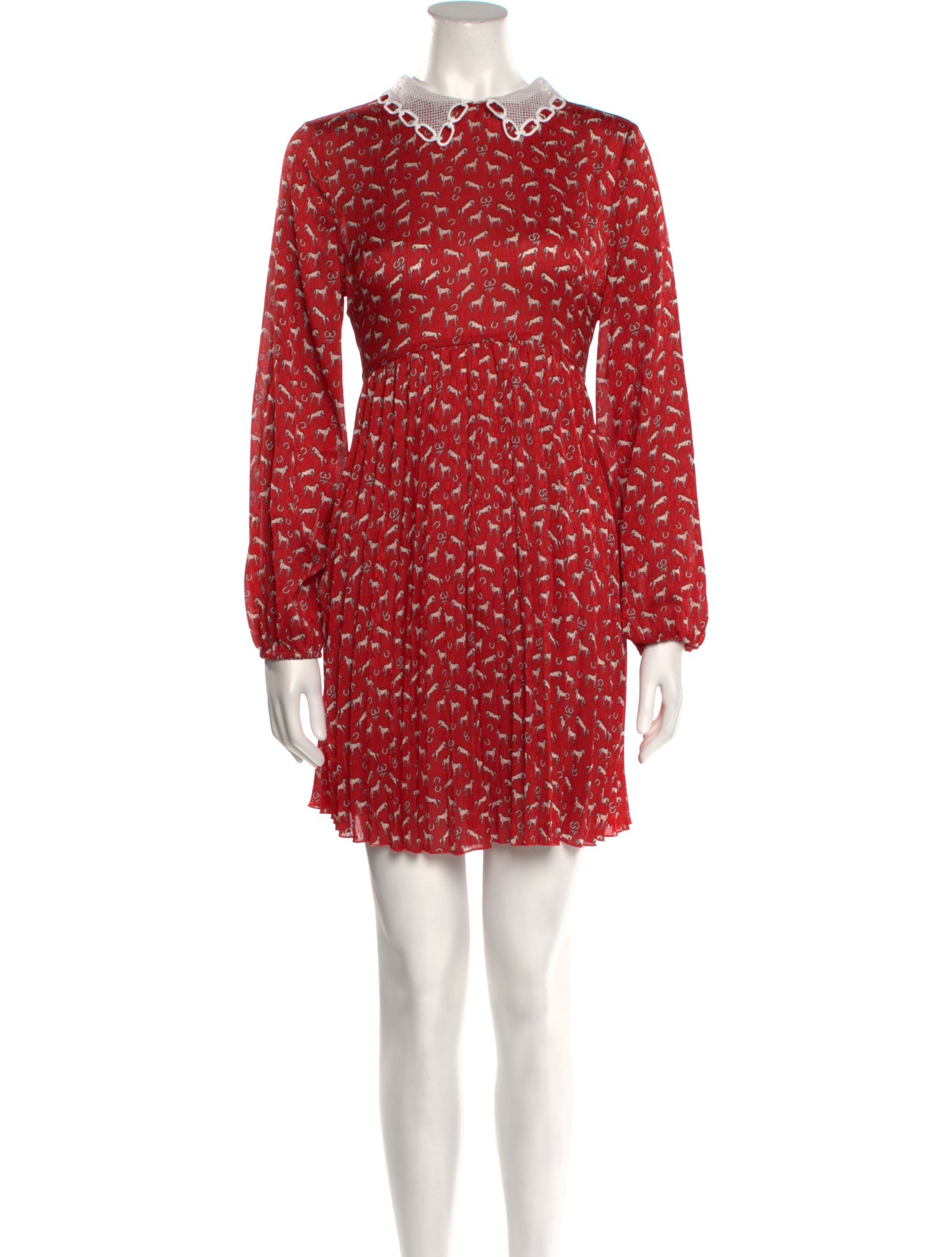 Maje Printed Mini Dress w/ Tags