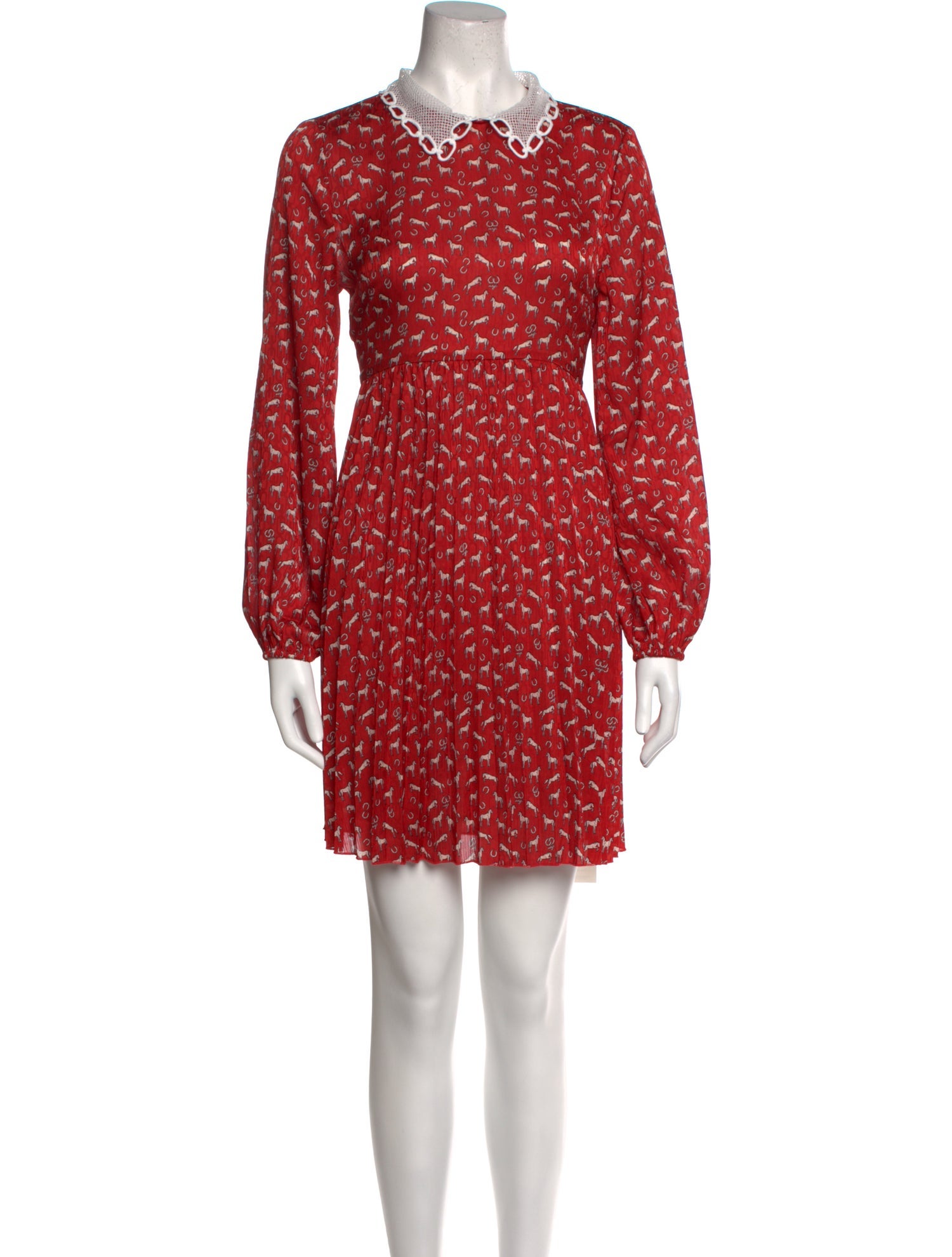 Maje Printed Mini Dress w/ Tags