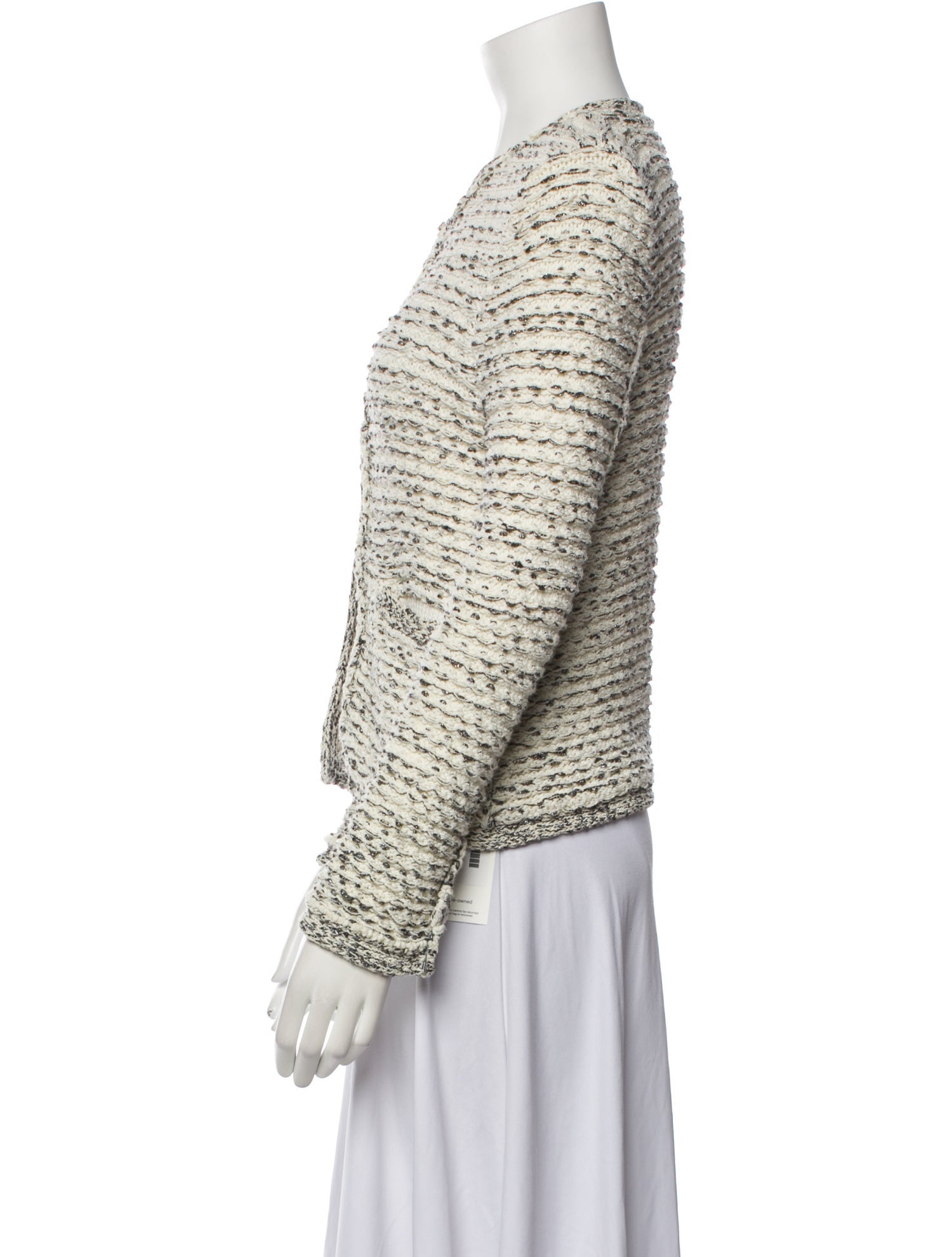 Maje Tweed Pattern Jacket