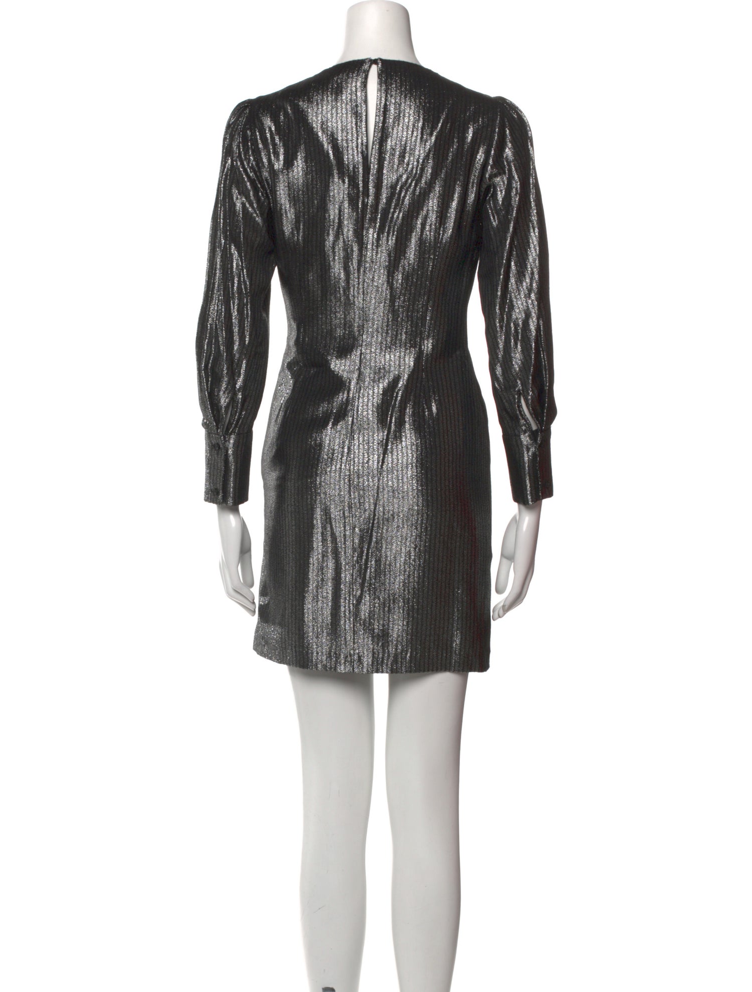 Maje Crew Neck Mini Dress