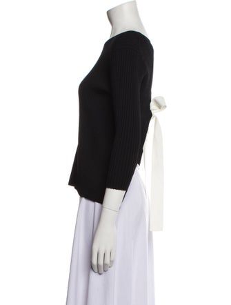 Maje Bateau Neckline Sweater