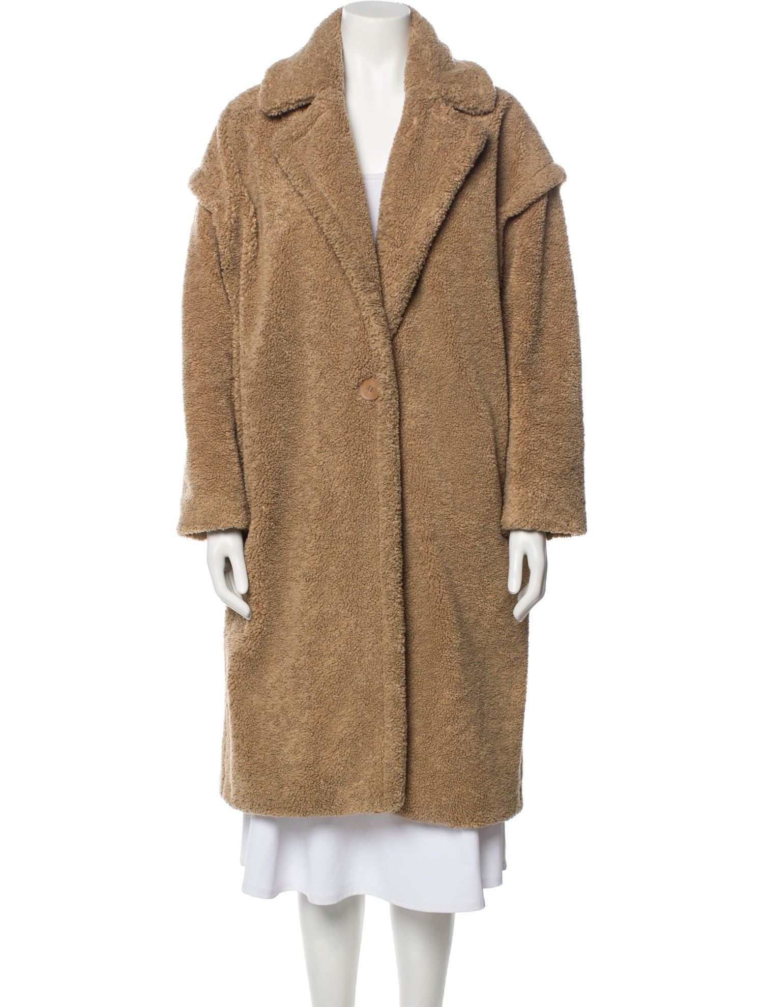 Maje Faux Fur Coat