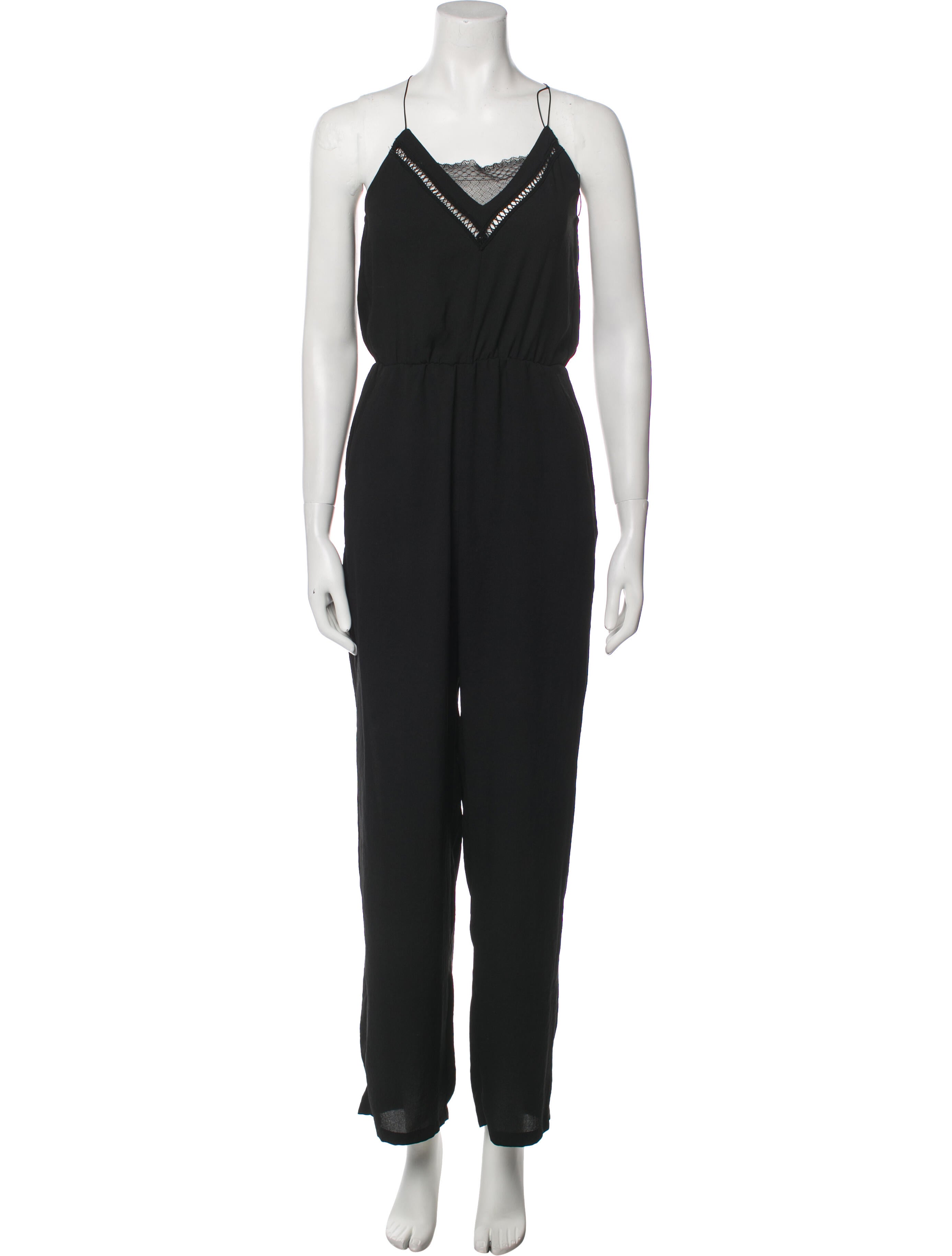 Maje Square Neckline Jumpsuit