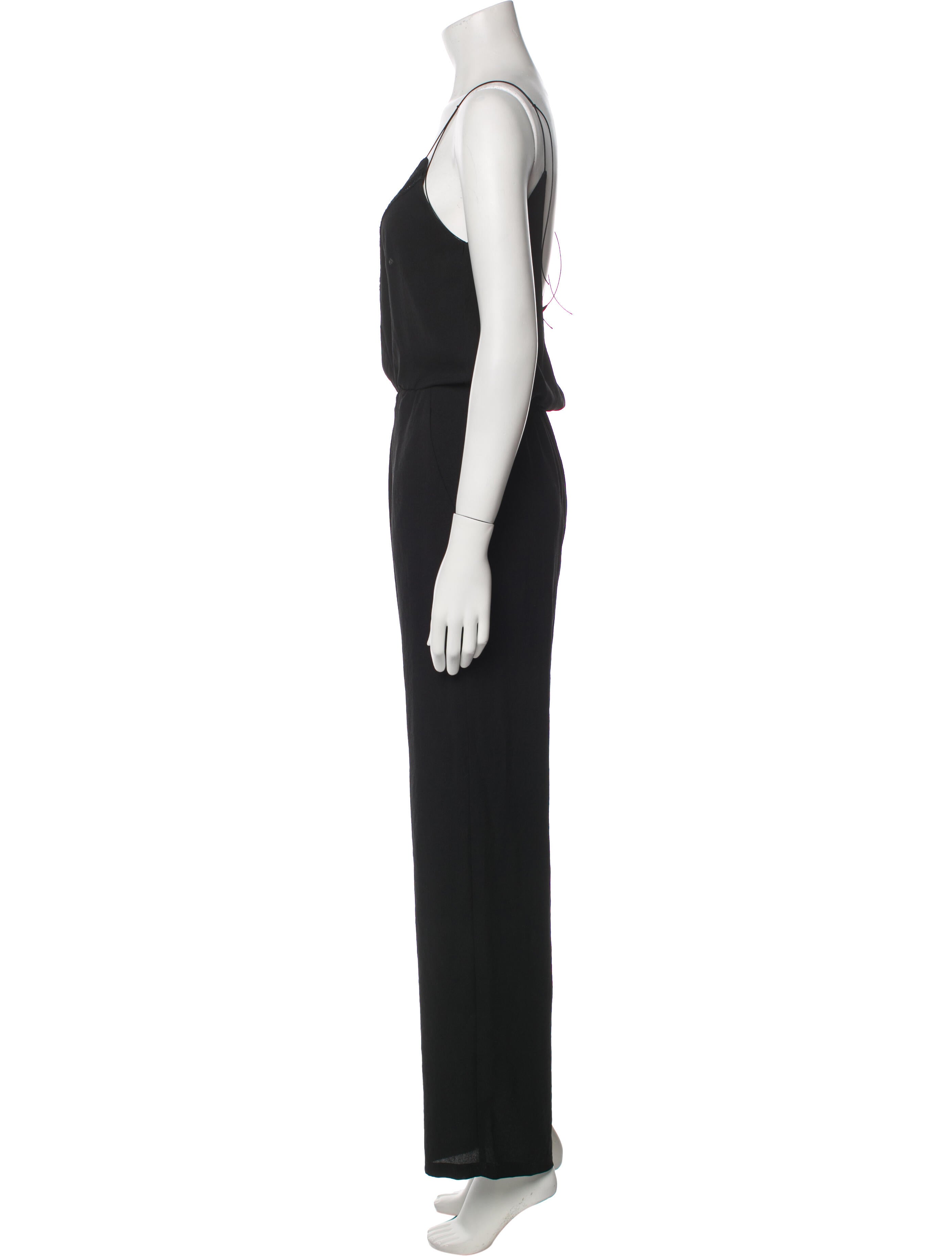 Maje Square Neckline Jumpsuit