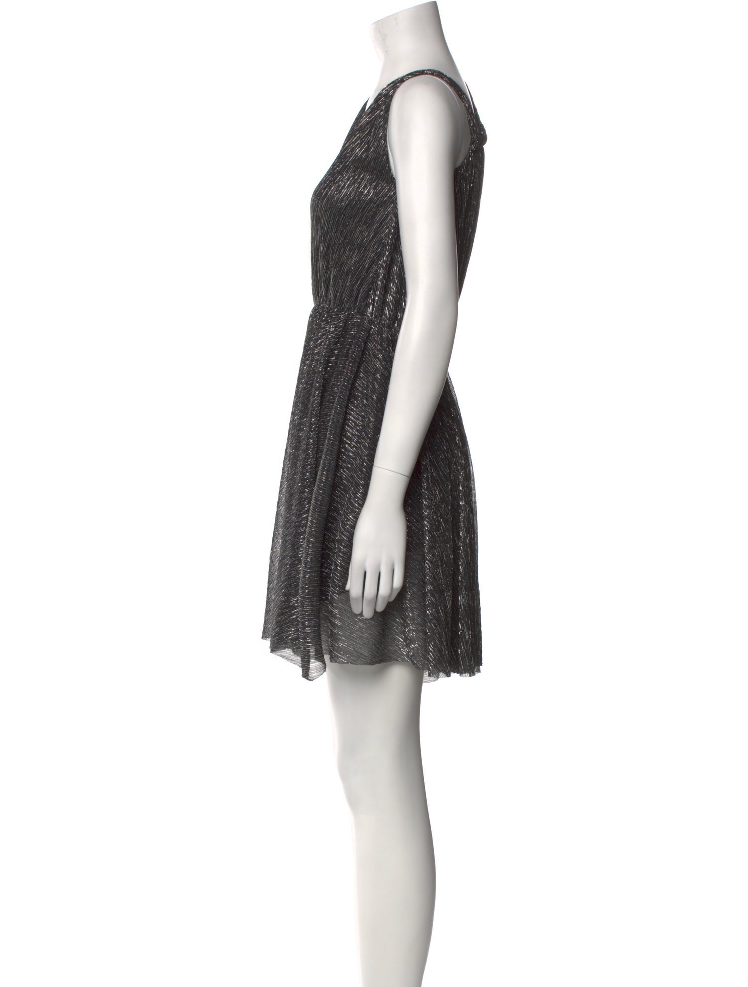 Maje Asymmetrical Mini Dress