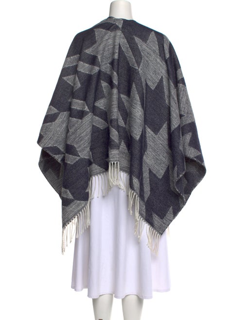 Maje Printed V-Neck Sweater